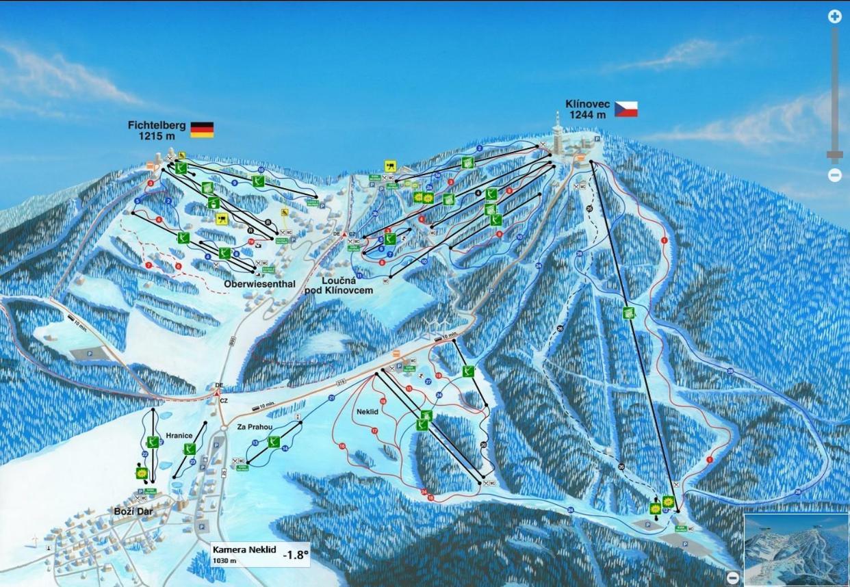 Ski Berg Klinovec Loučná pod Klínovcem Esterno foto